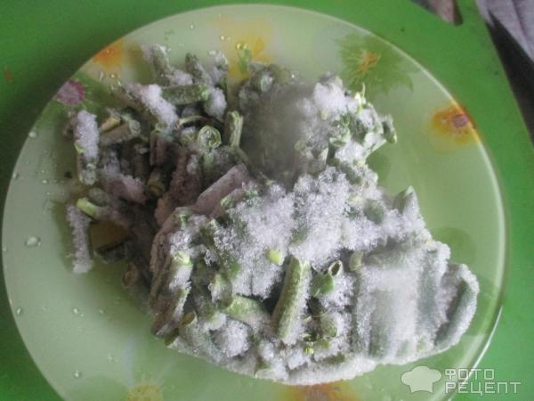 Рецепт: Суп с соевыми бобами и зеленой фасолью - на курином бульоне, но можно и постный вариант
