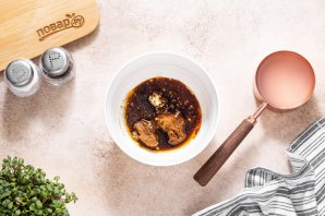 Лапша с соусом мисо Лапша с соусом мисо