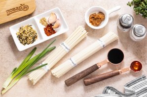 Лапша с соусом мисо Лапша с соусом мисо
