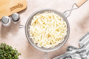 Лапша с соусом мисо Лапша с соусом мисо