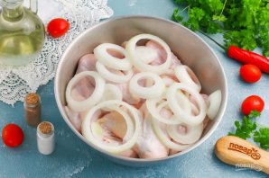 Шашлык из куриных крылышек